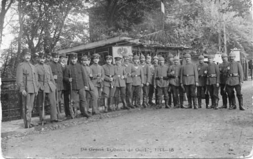 grensbewaking 1914-1918